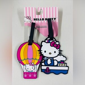 2 Hello Kitty Travel Tags